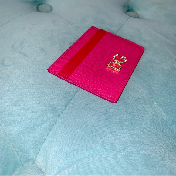 Dolce & Gabbana Card Holder with Crystal Logo - Picture 3 of 6